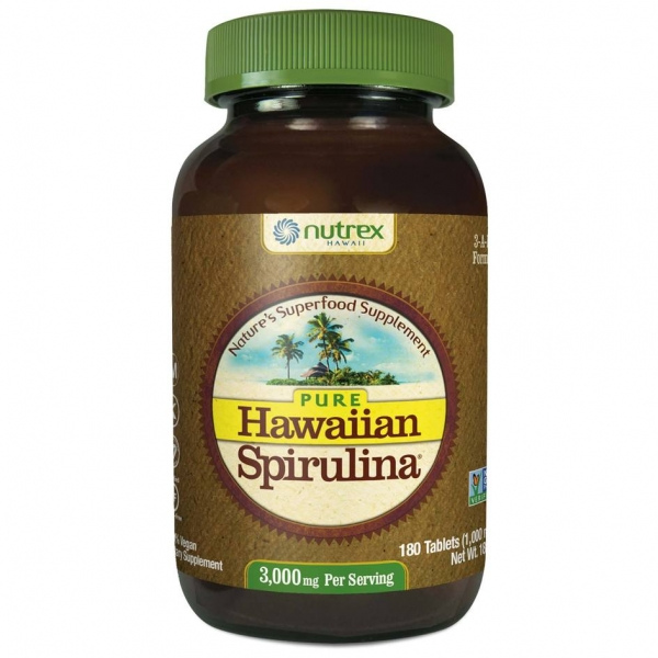 Hawajska Spirulina Pacifica 1000 mg (180 tabl.)