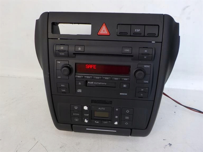 Audi A3 8l Lift Konsola Srodkowa Kosz 2 Din Radio 7955813356 Oficjalne Archiwum Allegro