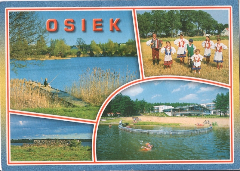 OSIEK - KOCIEW - STRÓJ LUDOWY + JEZIORO - 2000R