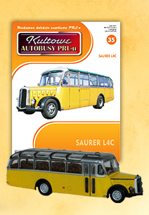 SAURER L4C - Kultowe Autobusy PRL / 1:72