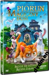 Piorun i magiczny dom DVD FOLIA PL