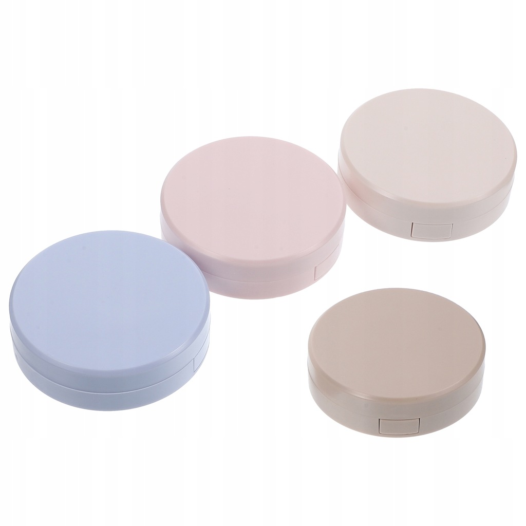 4pcs Contact-lens Case Colored Cosmetic Lens Case