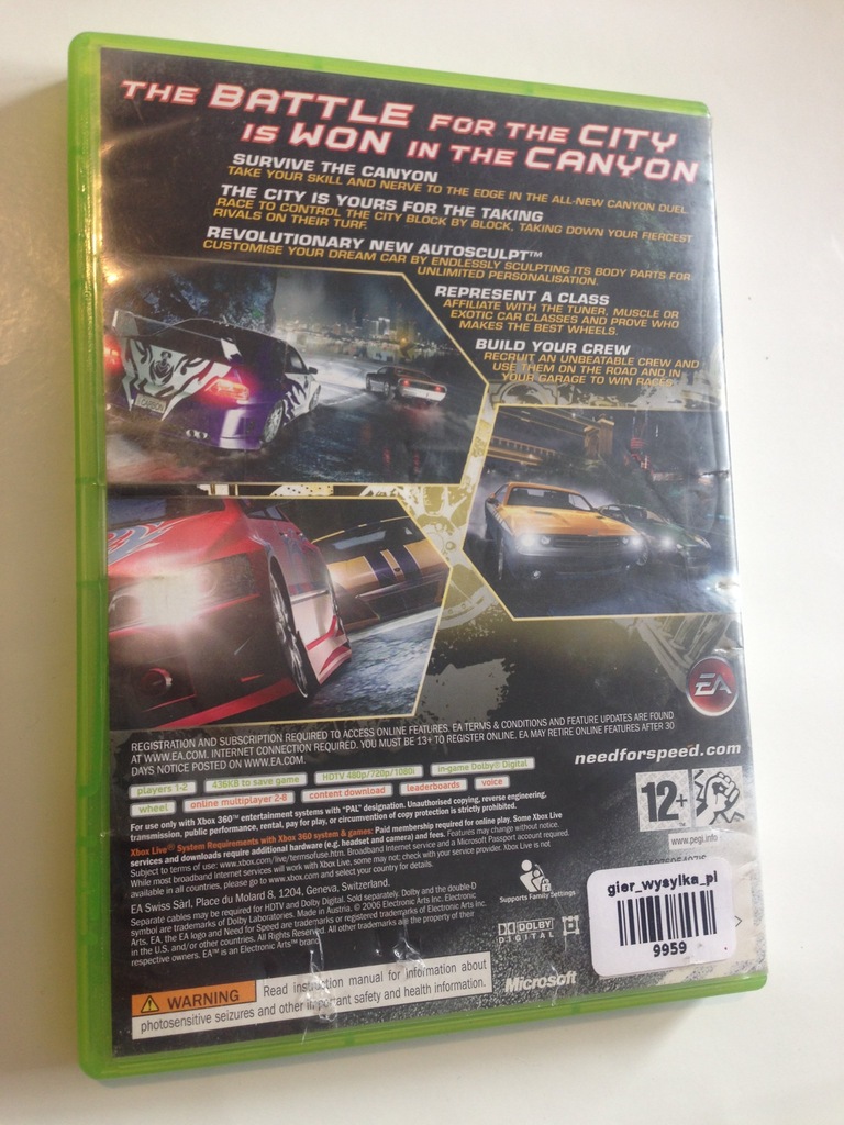 Купить NFS Need for Speed Carbon X360: отзывы, фото и характеристики на ...