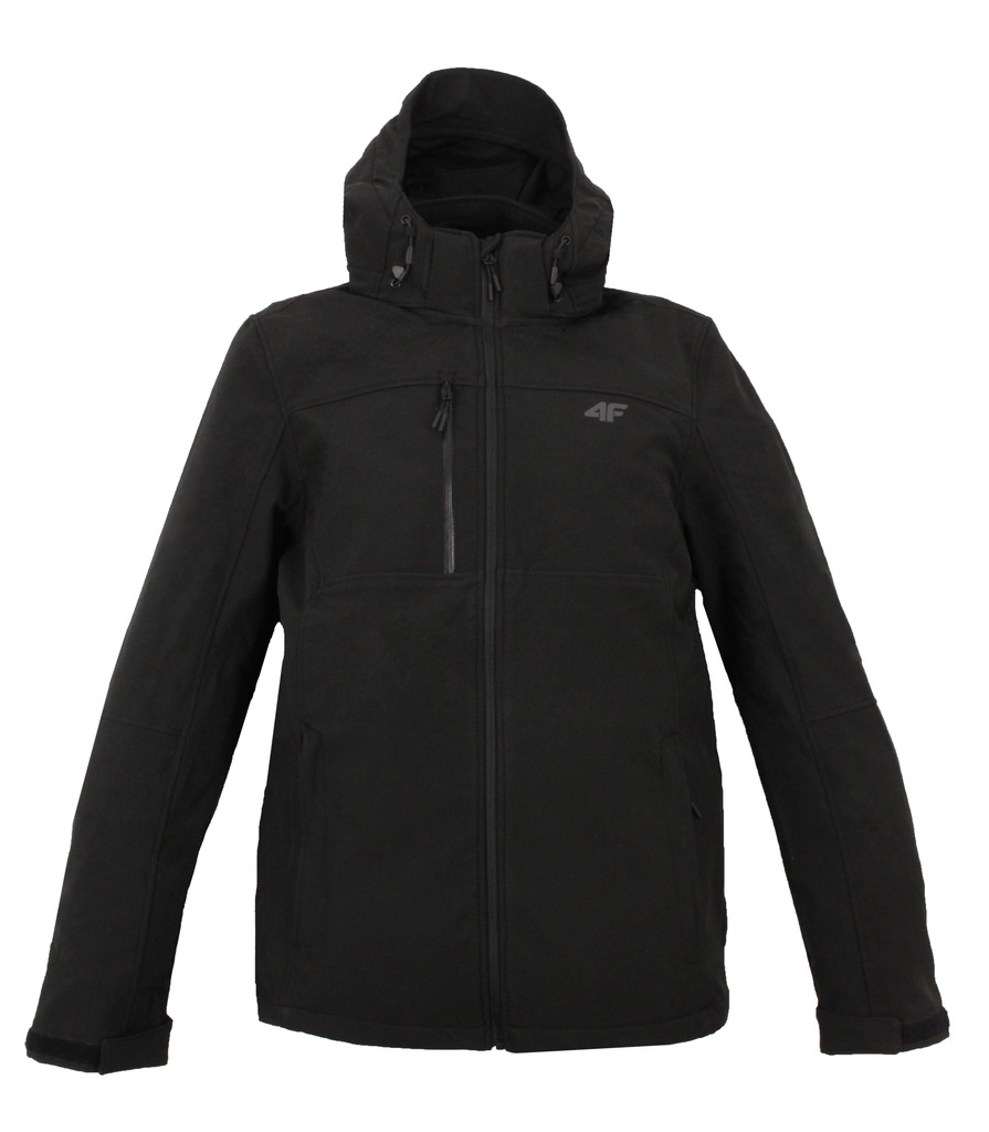 Kurtka Softshell męska 4F H4L19-SFM003 czarny r.L