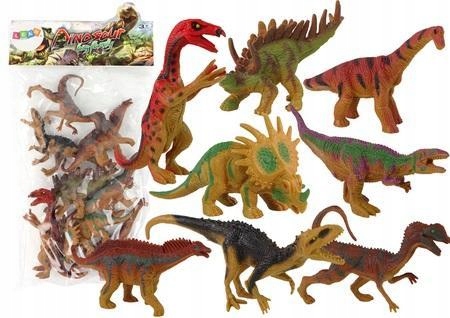 ZESTAW FIGUREK DINOZAURY PARK ZWIERZĘTA 8SZT