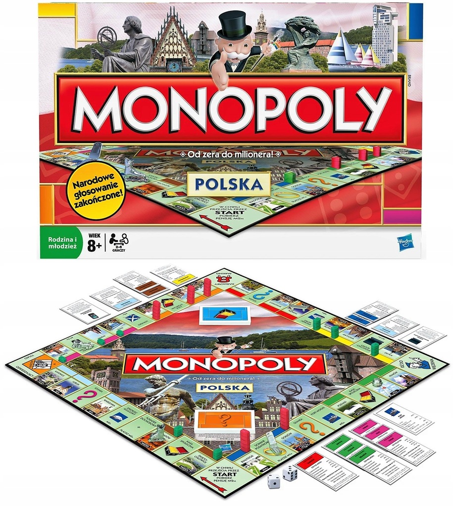 MONOPOLY POLSKA MONOPOL OD ZERA DO MILIONERA