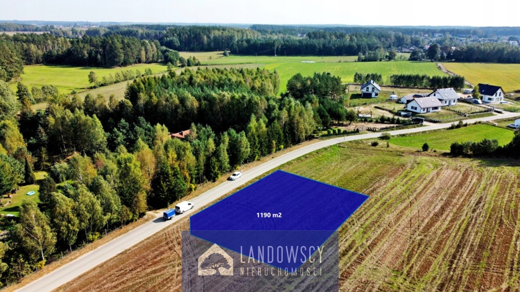 Działka, Bytonia, Zblewo (gm.), 1190 m²