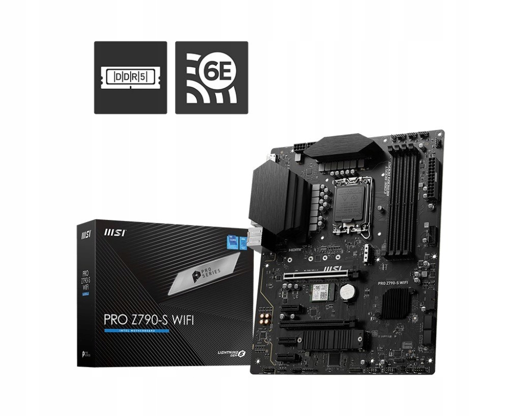 Płyta główna PRO Z790-S WIFI s1700 4DDR5 HDMI/DP ATX