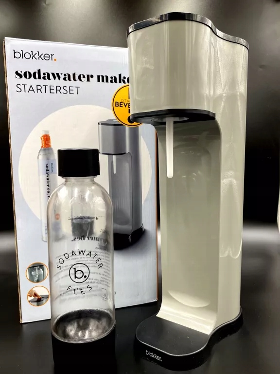 BLOKKER SODAWATER MAKER STARTERSET PUDEŁKO 13864949846 oficjalne