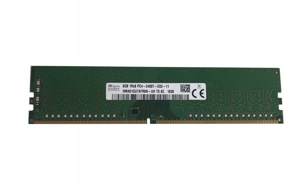 Pamięć RAM DDR4 8GB PC4 2400T-ED2-11 19200U 2400MHz
