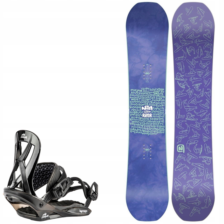 Snowboard Ripper Kids wiązania Charger Mini | 121