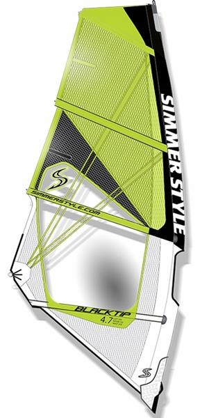 Żagiel Windsurfing Simmer 2017 Blacktip Yellow 4,7