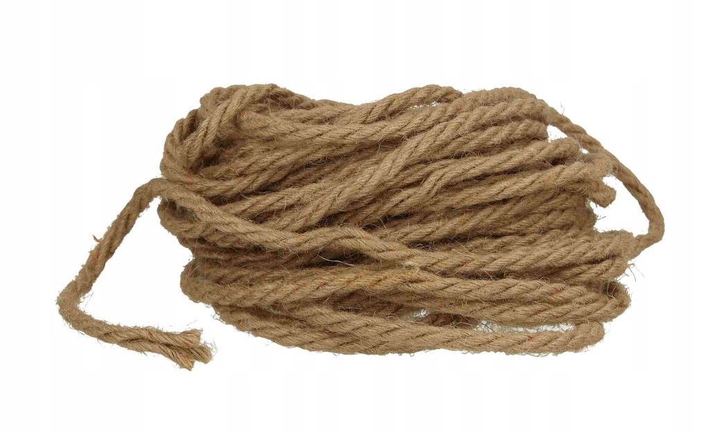 LINA LINKA JUTOWA SZNUREK JUTOWY GRUBY 5 MM 10 M