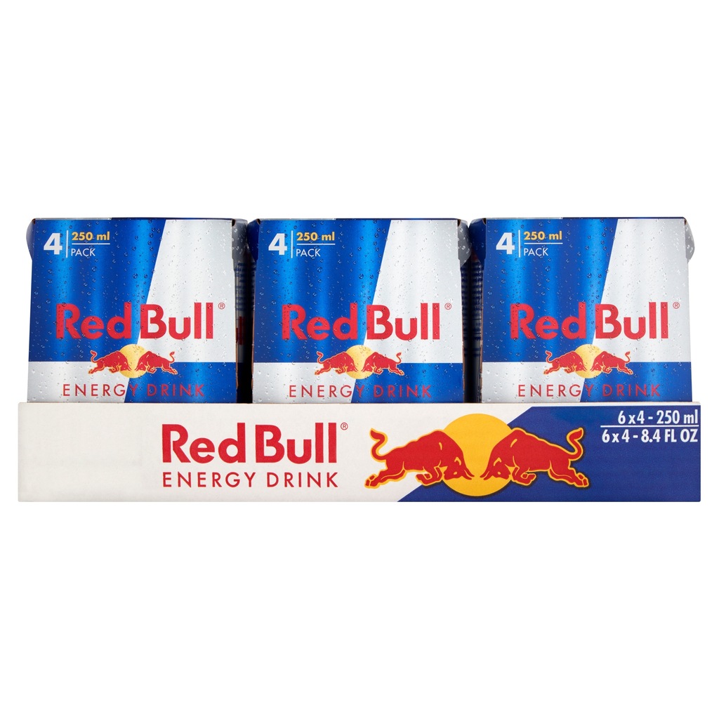 Zgrzewka Red Bull Napój energetyczny 24 x 250 ml