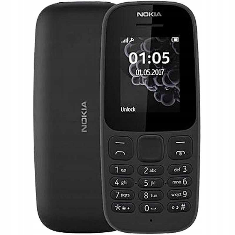 Nokia 105 (2019) TA-1174 Czarny, 1,77 ", TFT,