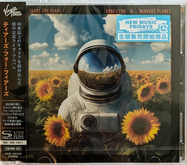 Tears For Fears songs for a Nervous Planet live 2x SHM-CD JAPAN 2024 bonus