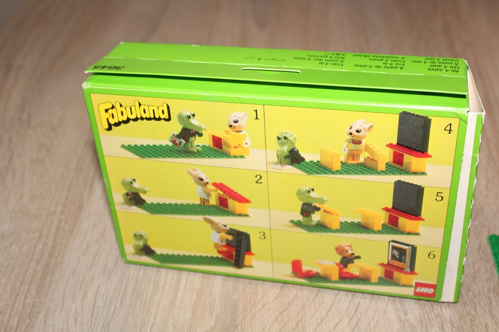 LEGO FABULAND ZESTAW 3645 PUDEŁKO Classroom 12964121862