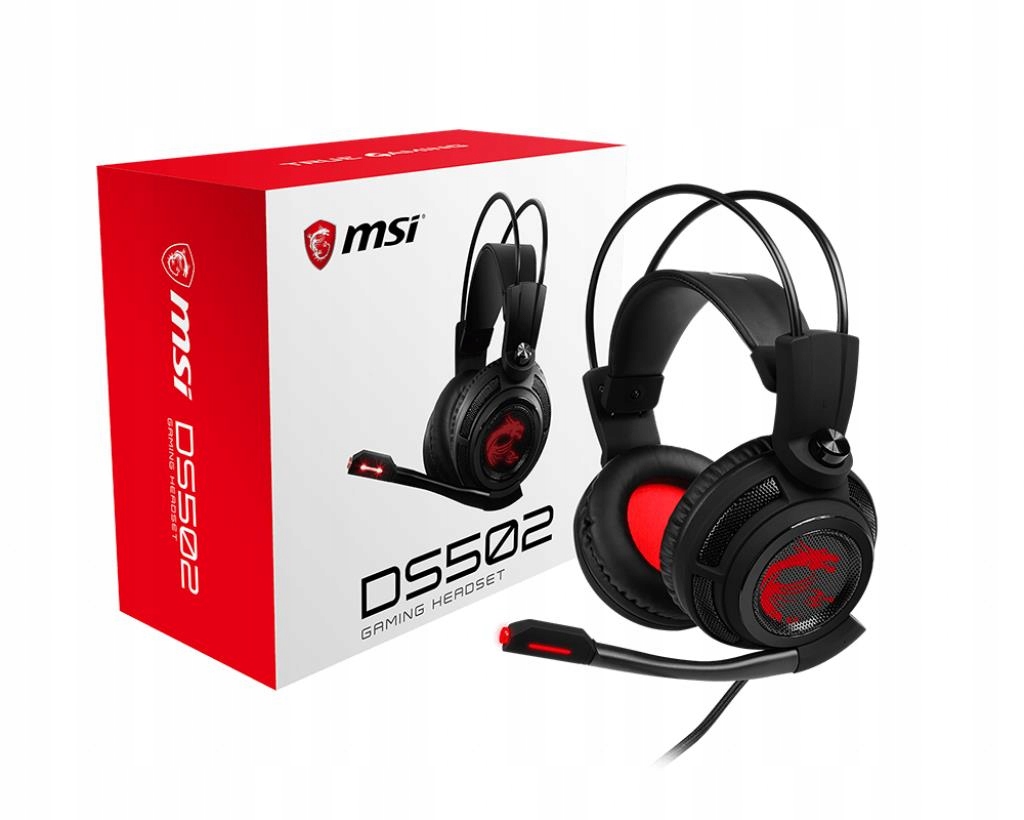 Słuchawki MSI DS502 GAMING Headset DS502 (kolor cz