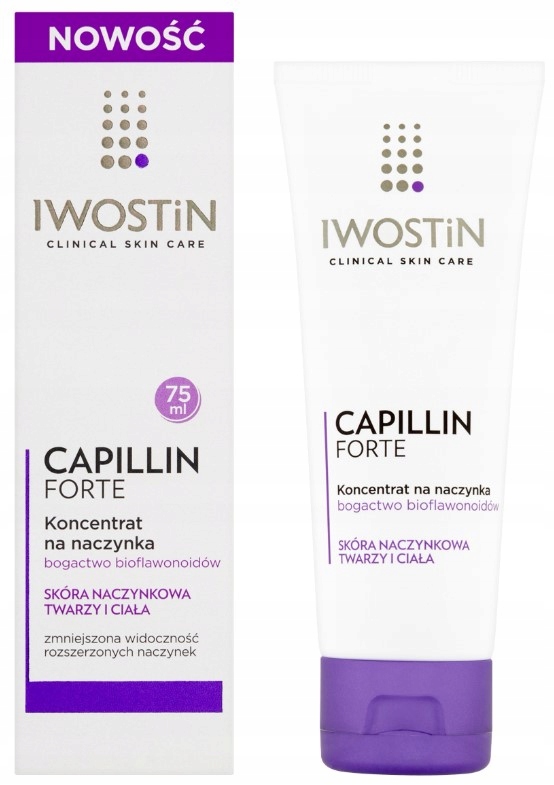 IWOSTIN CAPILLIN FORTE Koncentrat na naczynka 75 ml