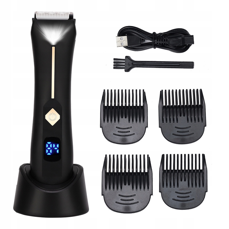 Trymer Maszynka LED do Strzyżenia Golenia Włosów Zarostu