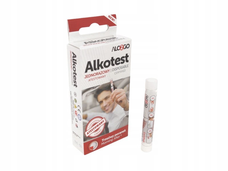 ALKOTEST JEDNORAZOWY, ATESTOWANY