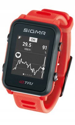 Smartwatch Czujnik PPG, monitor snu, GPS czerwony
