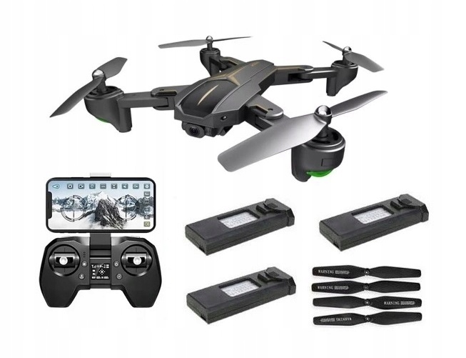 Купить Дрон Visuo XS812 812G-W-4K GPS 5G WiFi FPV 3 с аккумулятором: отзывы, фото, характеристики в интерне-магазине Aredi.ru