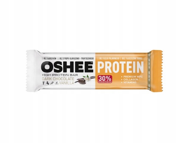 Oshee Baton białkowy protein, Wanilia 30% białka