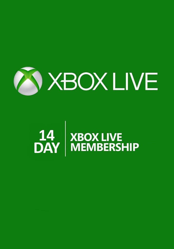 XBOX LIVE GOLD 14 DNI+ GAME PASS