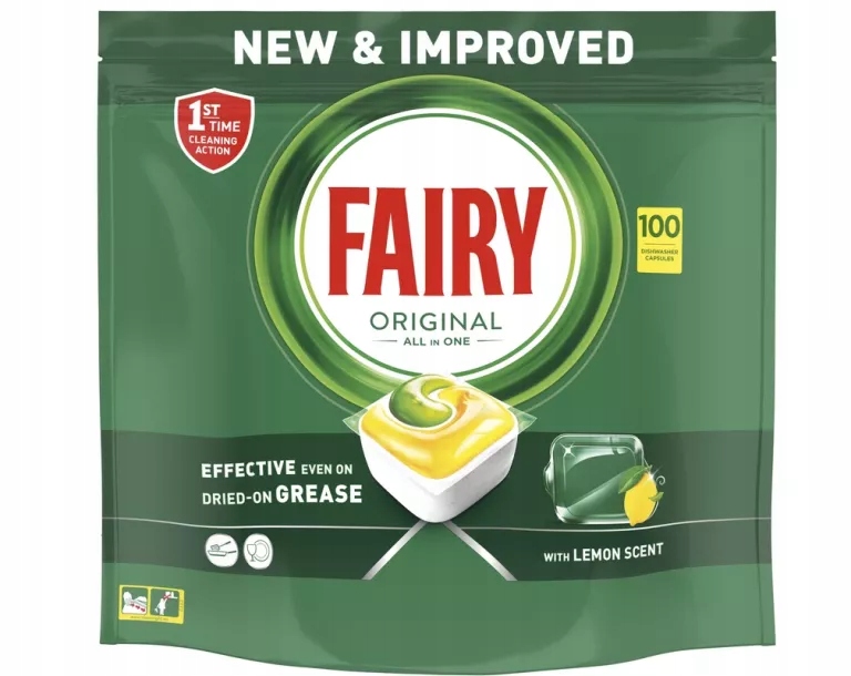 FAIRY ORIGINAL ALL-IN-1 TABLETKI ZMYWARKI 100SZT