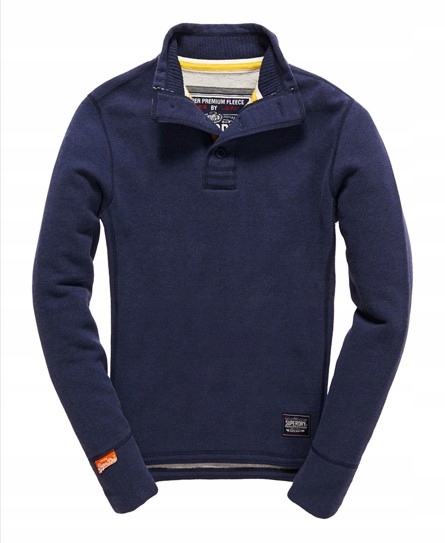 SUPERDRY - HENLEY_KONKRETNA BLUZA___L___NOWA