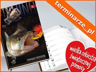 Terminarz Wędkarski 2014 - kalendarz książkowy