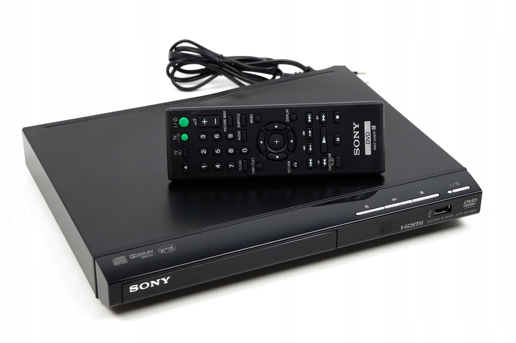 Odtwarzacz DVD Sony DVP-SR760H Full HD USB Czarny