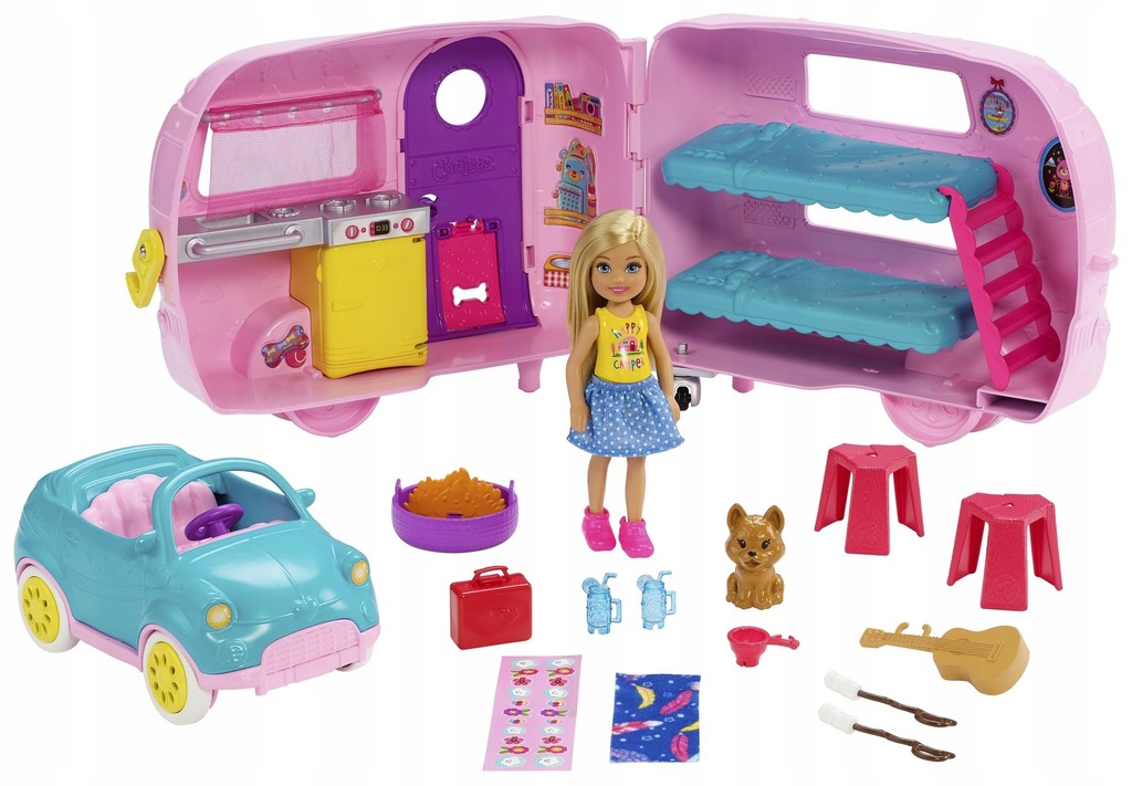 barbie camping