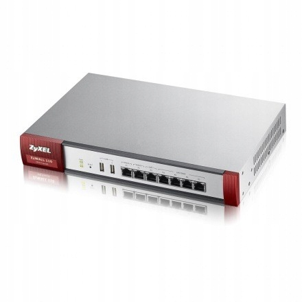 ZyWALL 110 VPN Firewall 6x1GbE 2xUSB 1xOPT No UTM