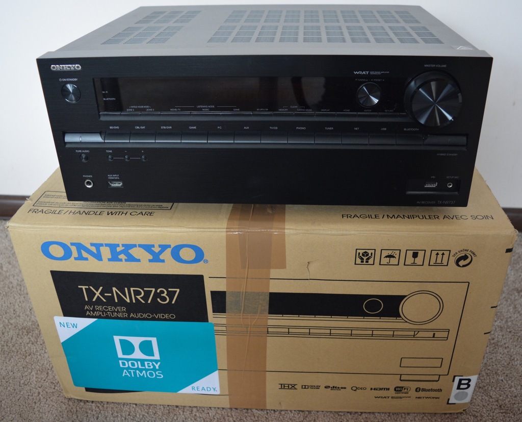 Amplituner Onkyo TX NR 737 7378879712 oficjalne archiwum Allegro