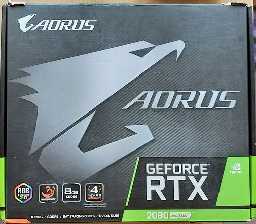 Giga GeForce RTX 2080 Super Aorus Water 8GB GDDR6