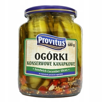 PROVITUS OGÓRKI KANAPKOWE 680G ..