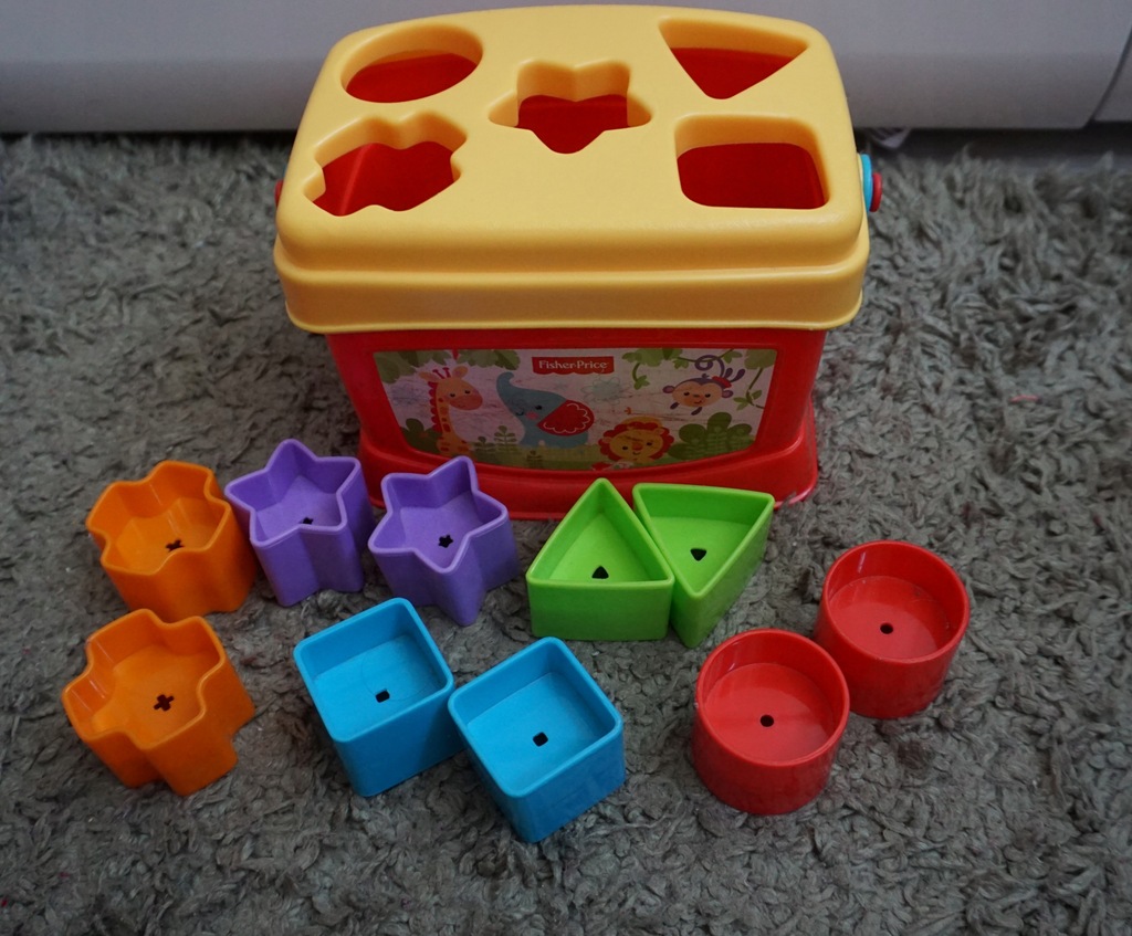 FISHER PRICE PIERWSZE KLOCKI MALUCHA SORTER