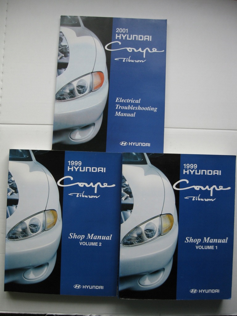 Hyundai Coupe Tiburon Rd 1996-2001 Książka Napraw - 8153000485 - Oficjalne Archiwum Allegro