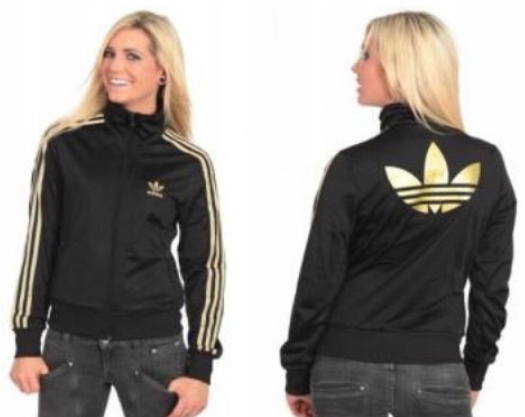 Adidas top firebird gold