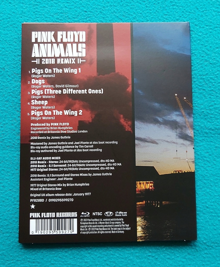 Купить ПИНК ФЛОЙД ЖИВОТНЫЕ 5.1. DTS HiRes BLU-RAY 2022: отзывы, фото и ...