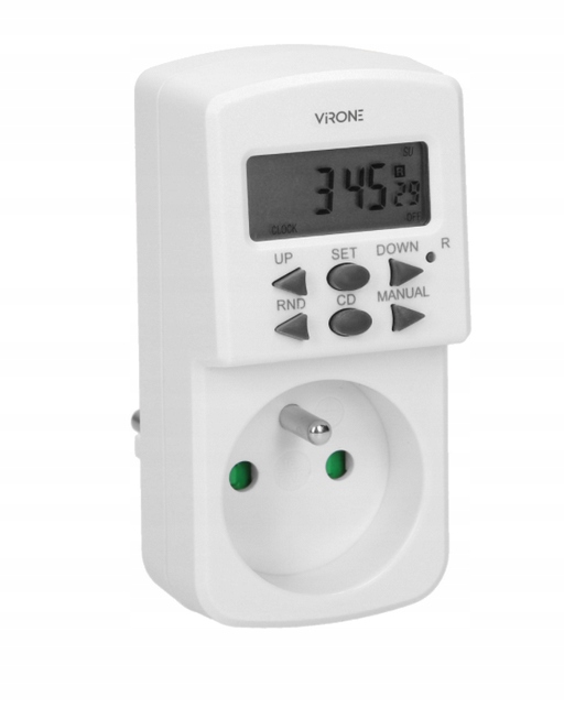 Programator czas. elektroniczny 1800W, 8A