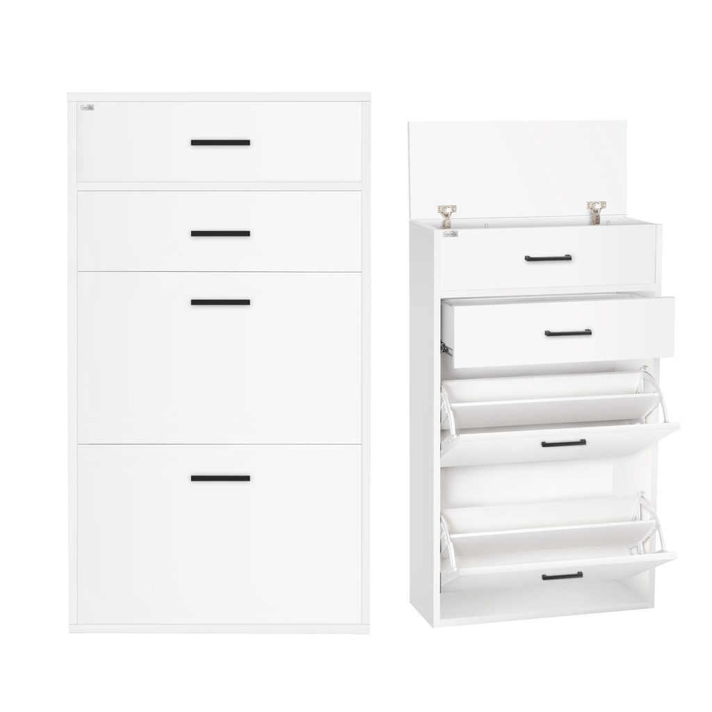 45CM SZAFKA NA BUTY WISZĄCA KLAPOWA DESIGN SBK545 - 8048395385