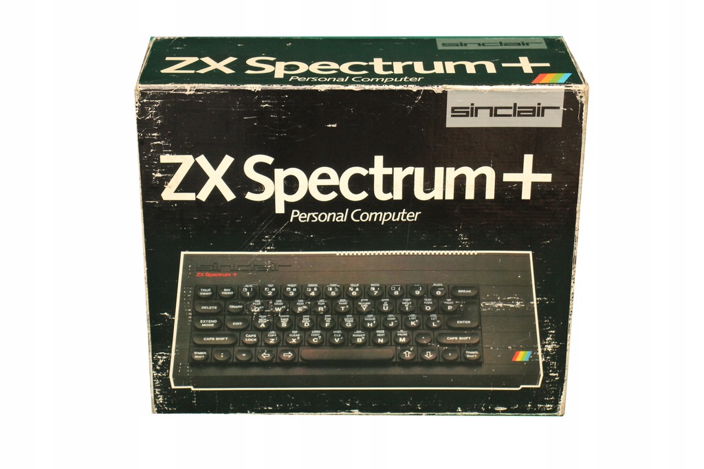 ZX Spectrum + pudełko na mikrokomputer