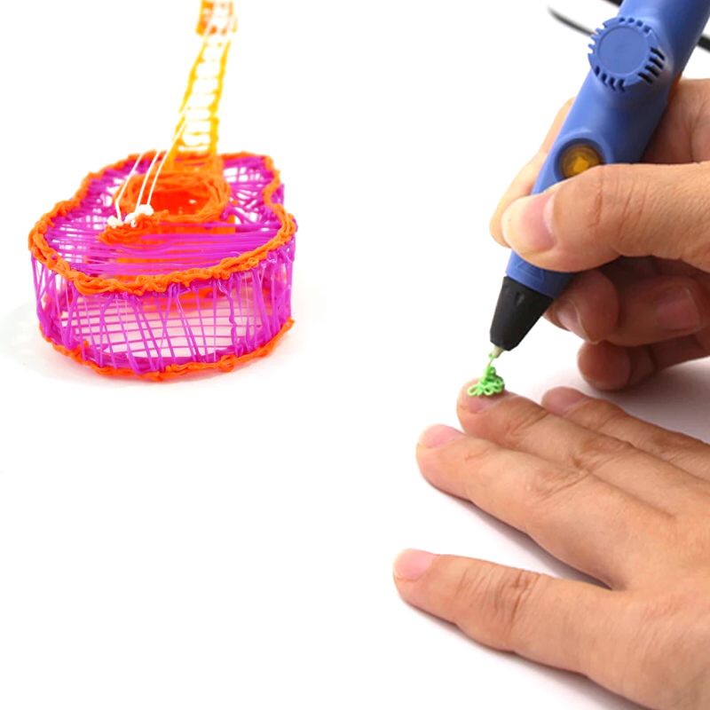 Długopis drukarka 3D - niebieski PCL/PCA