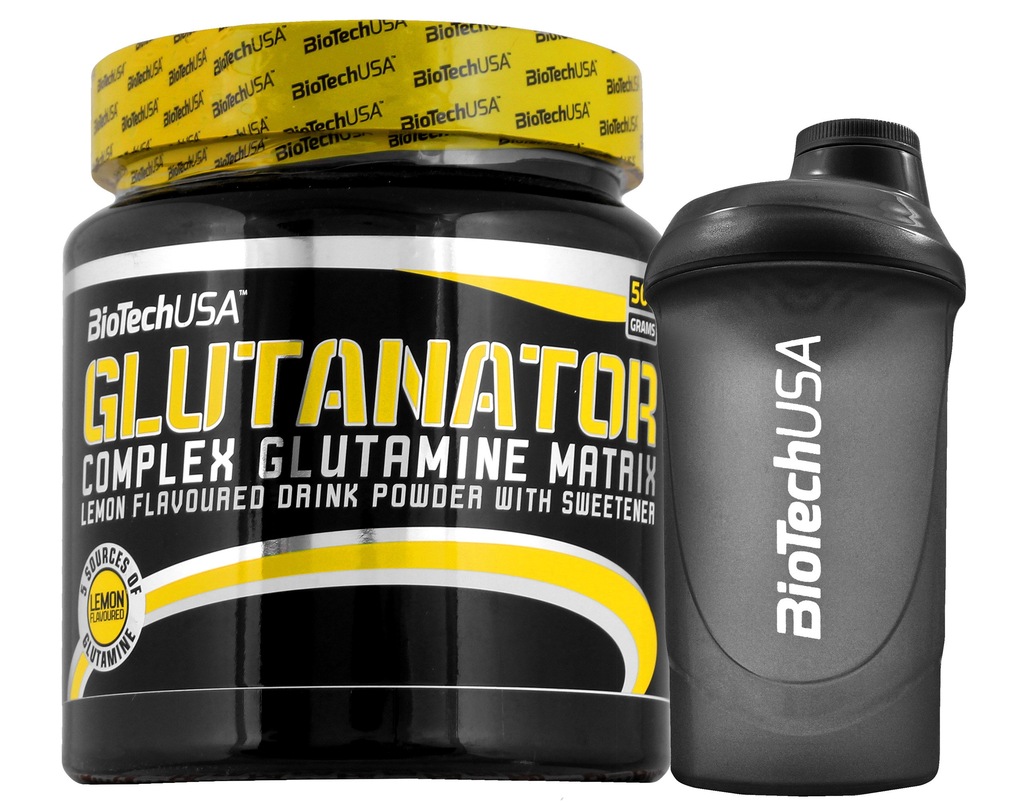 BIOTECH GLUTANATOR 500g GLUTAMINA RZEŹBA ODPORNOŚĆ