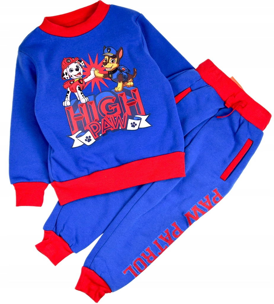 DRES PSI PATROL KOMPLET OCIEPLANY BLUZA SPODNIE DLA CHŁOPCA MARSHALL 104