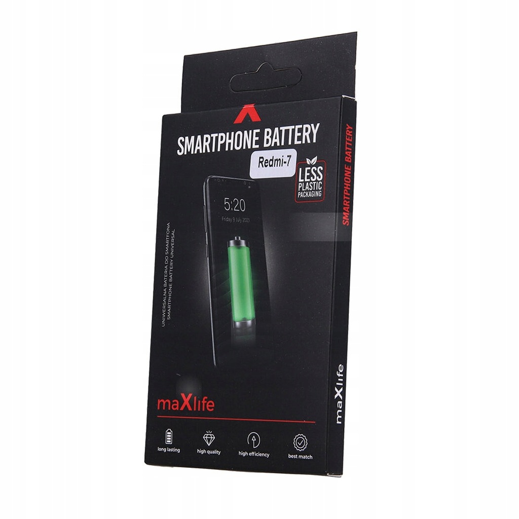 Bateria Maxlife do Xiaomi Redmi 7 / Redmi Note 8 /