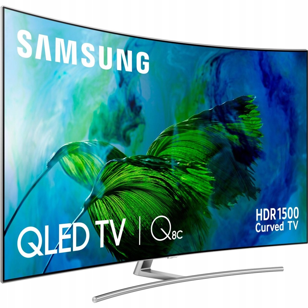 Telewizor QLED Samsung QE55Q8C 55" 4K UHD srebrny
